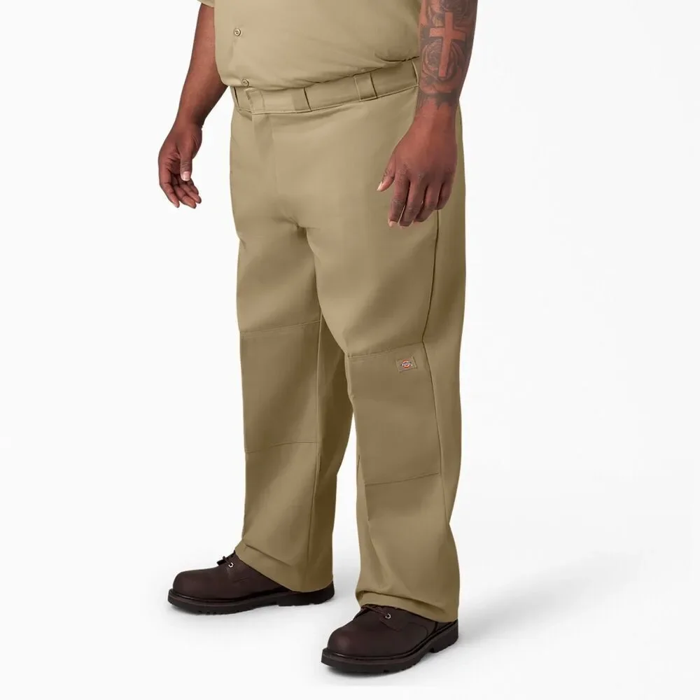 NWT Dickies Double Knee Work Pants‎ Loose Fit Mens Big & Tall Size 48x32 Khaki